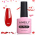 red gel polish