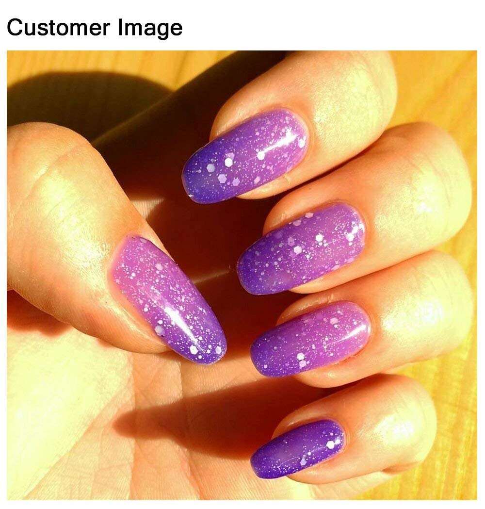 temperature color changing nail polish