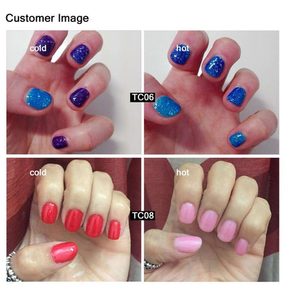 temperature changing gel nail polish