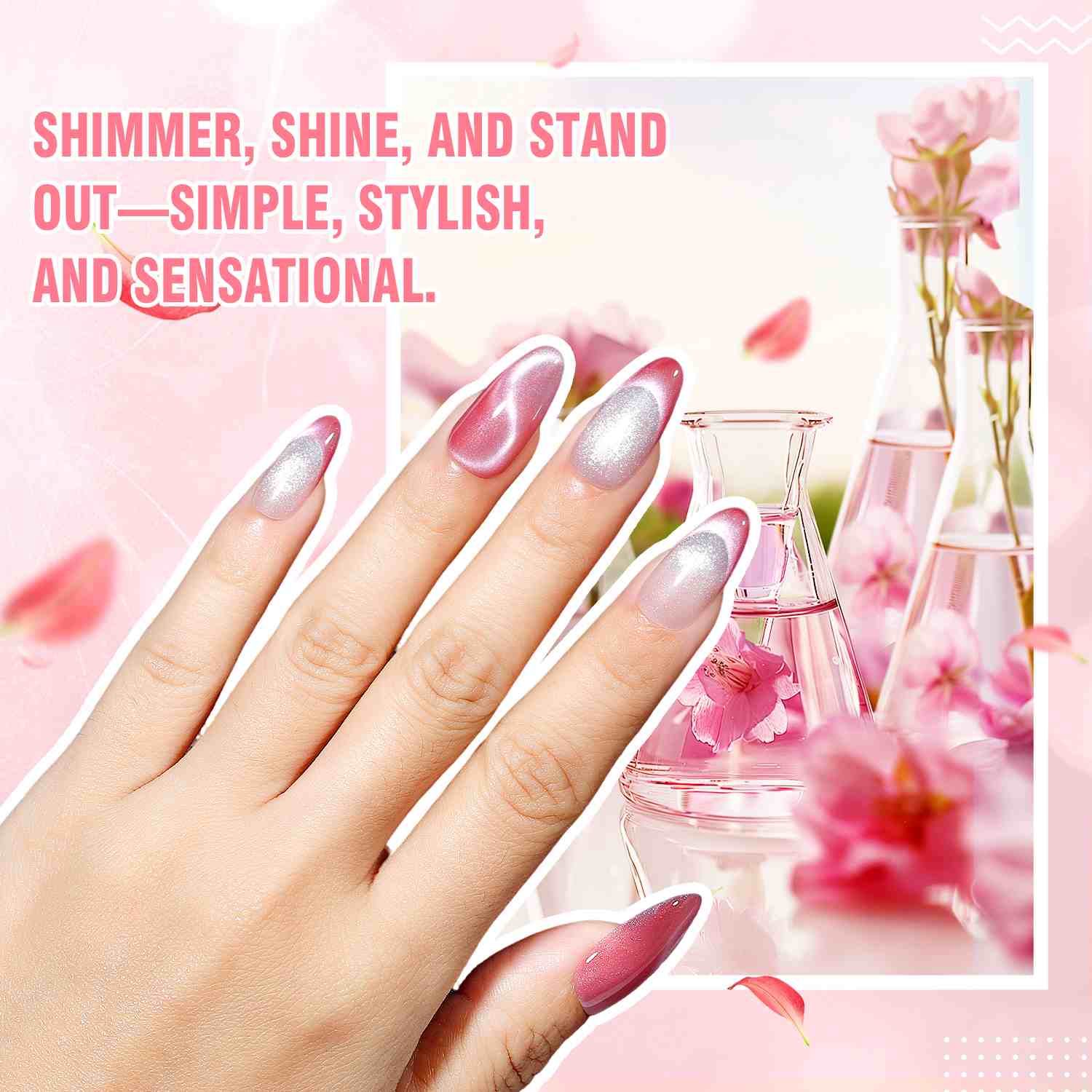 AIMEILI Cat Eye Gel Polish Set – 12 Colors 48