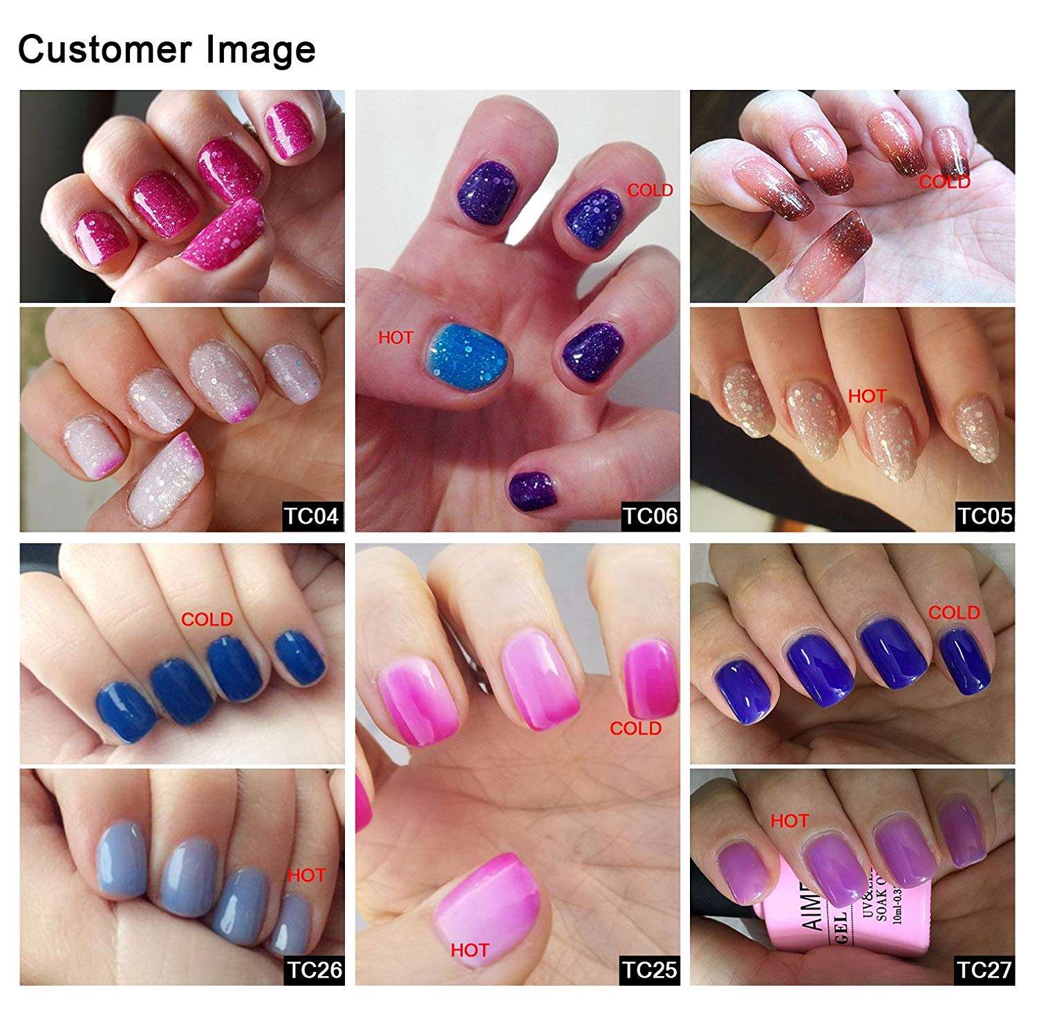 gel polish changed color