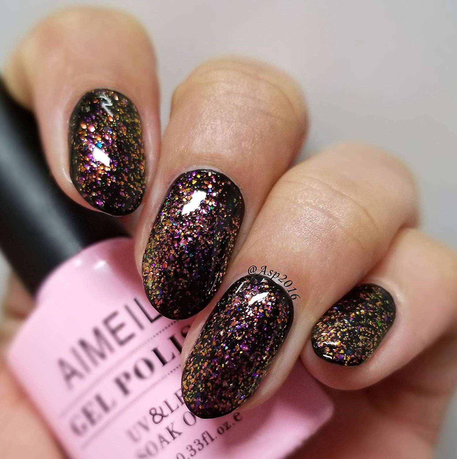 galaxy nail art