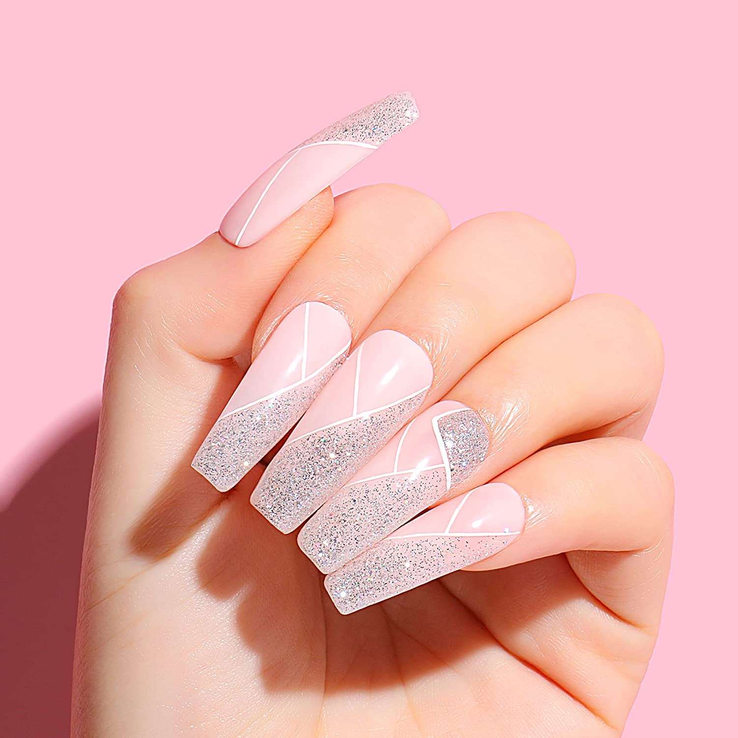 valentines nails design