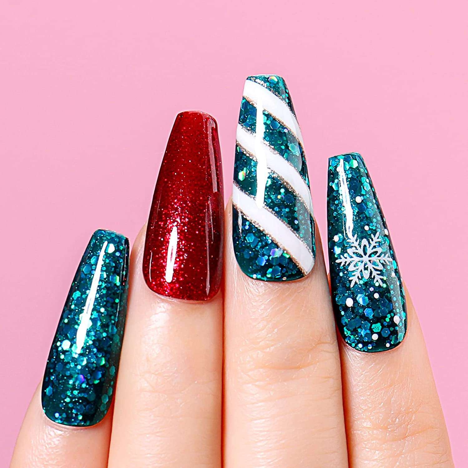 christmas nails 2023