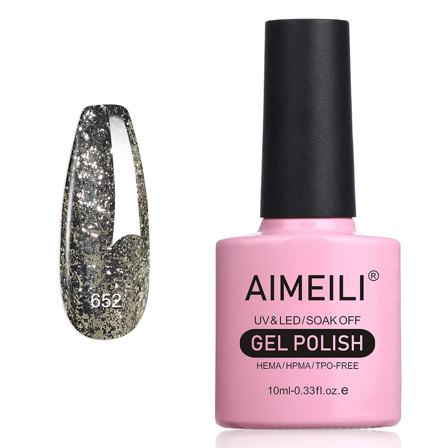 best glitter gel nail polish