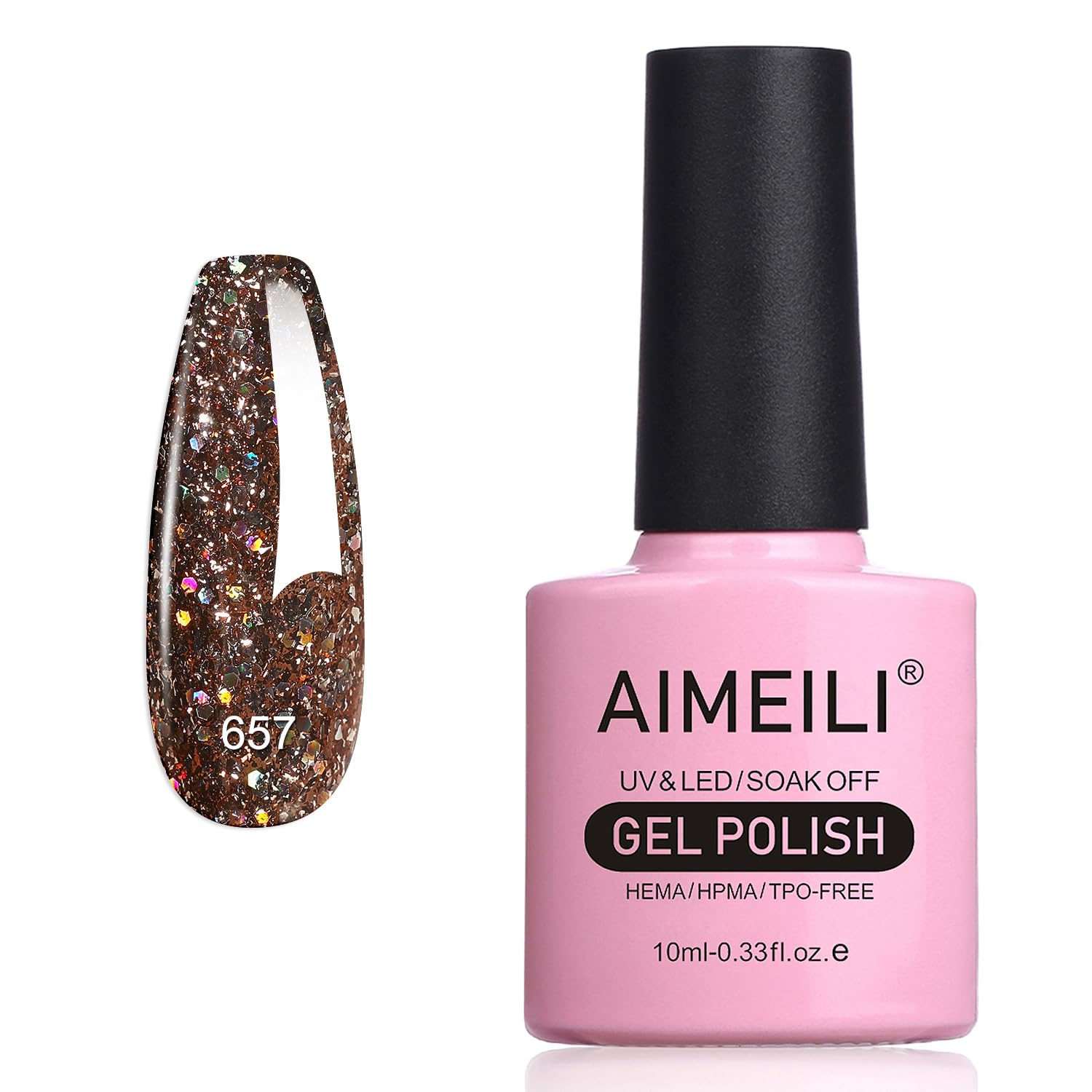 gel glitter polish