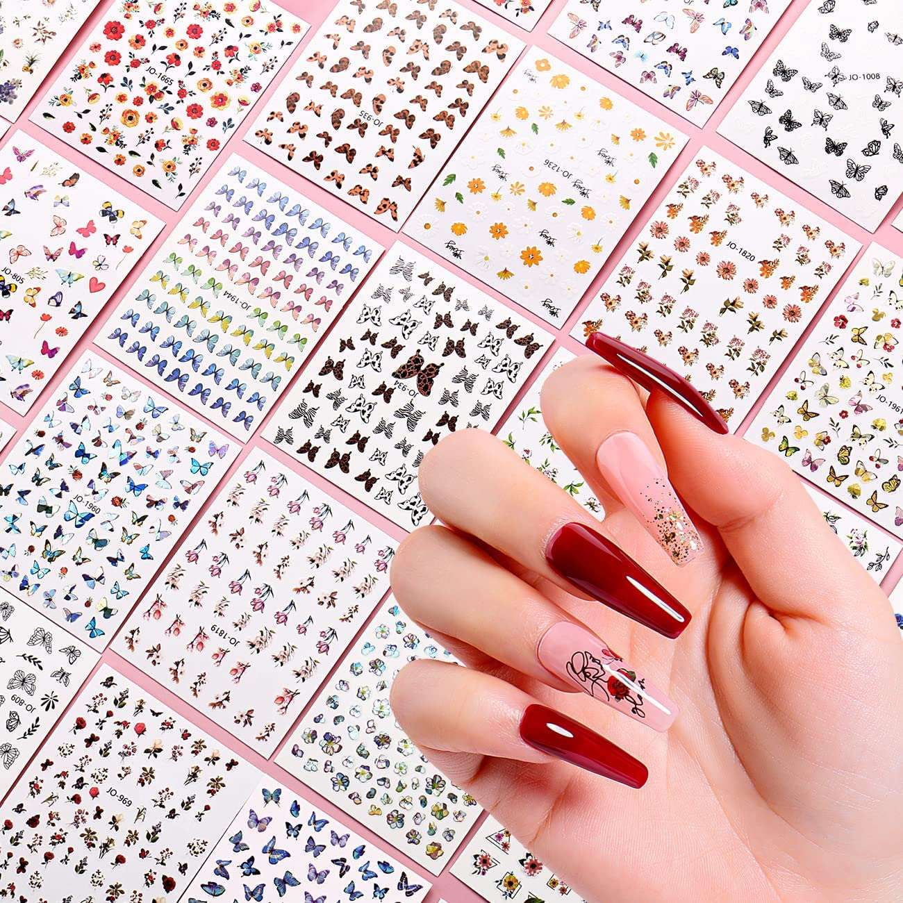 stick on gel nails