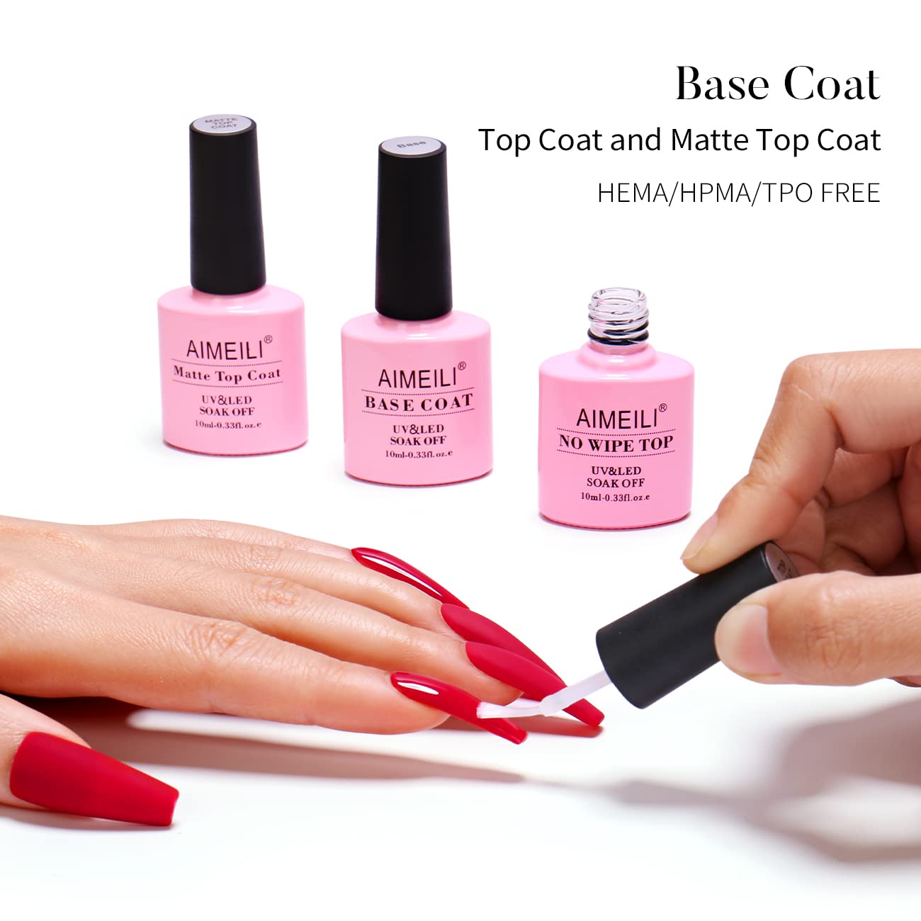 best gel top and base coat