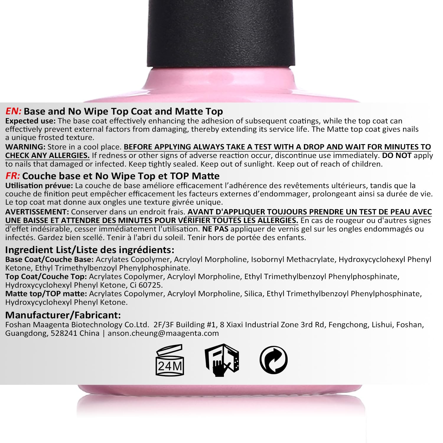 uv gel base and top coat for nails
