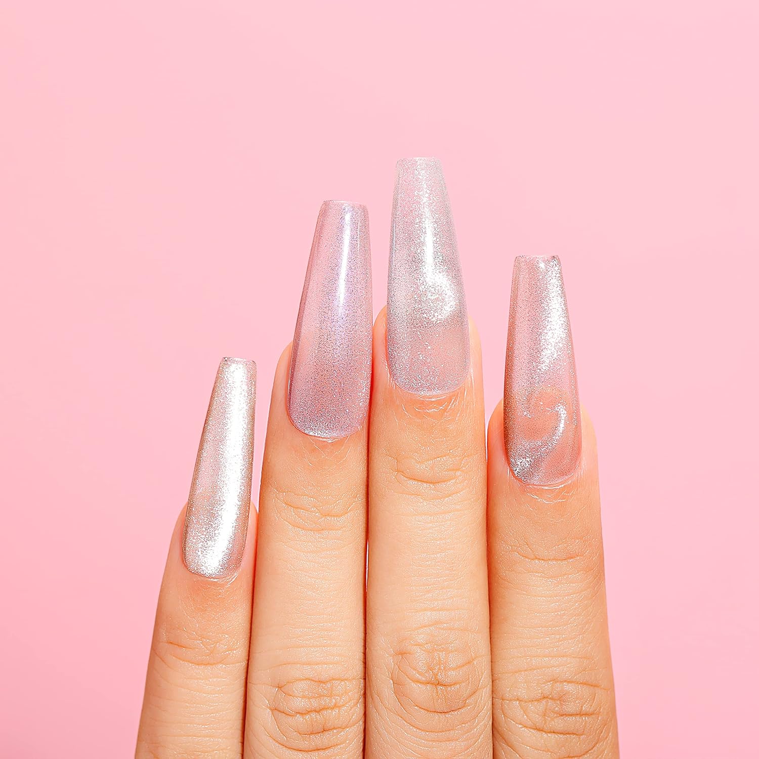 cat eye color nails