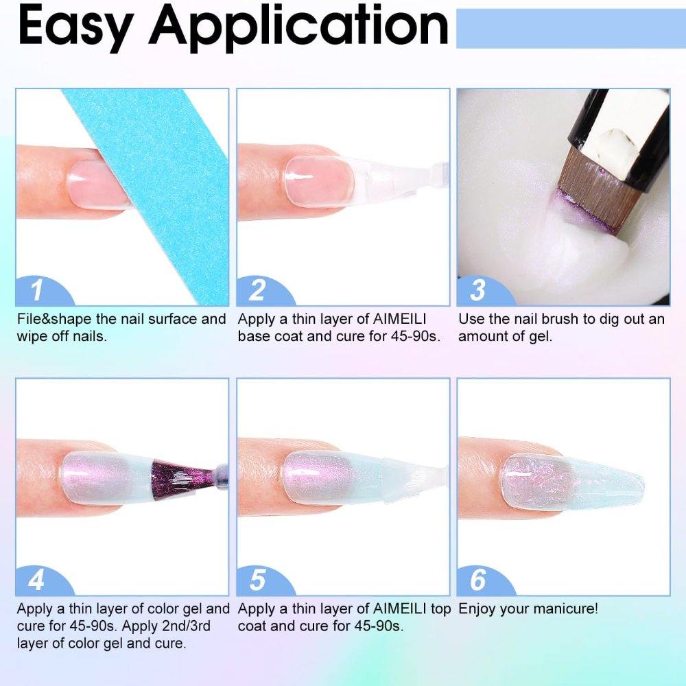 solid cream gel polish how to use