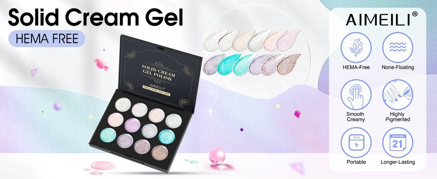 solid cream uv gel