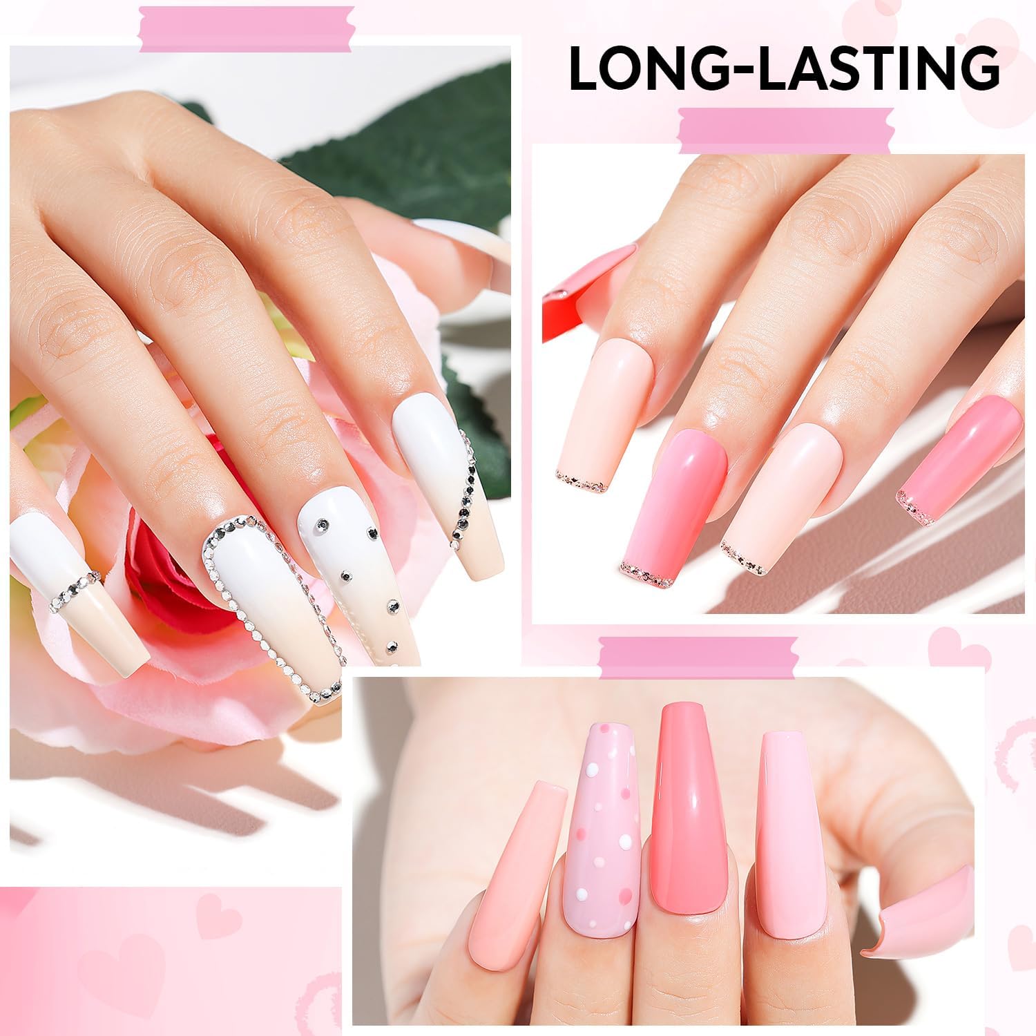 solid cream gel for nails