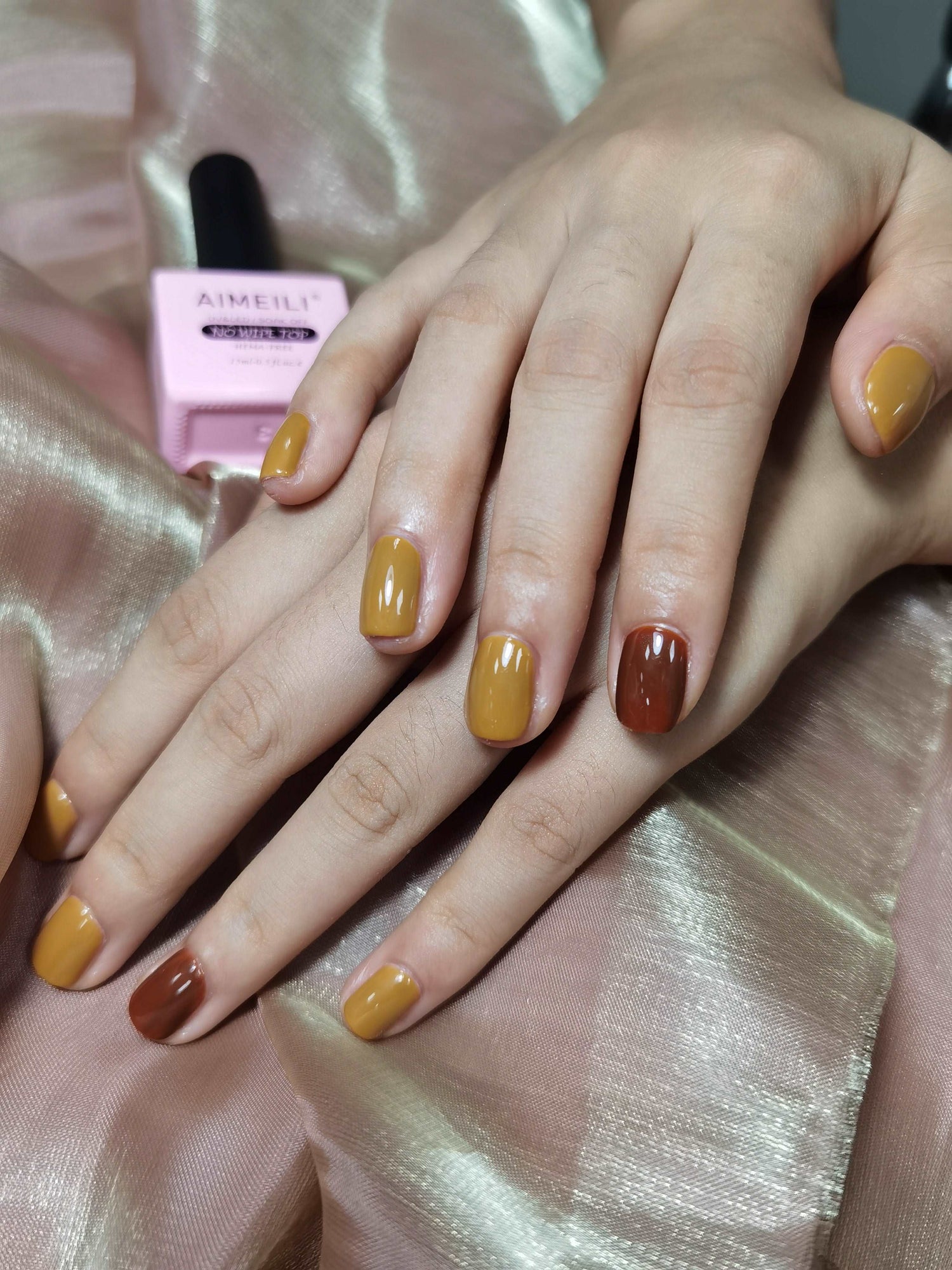 pumpkin nails