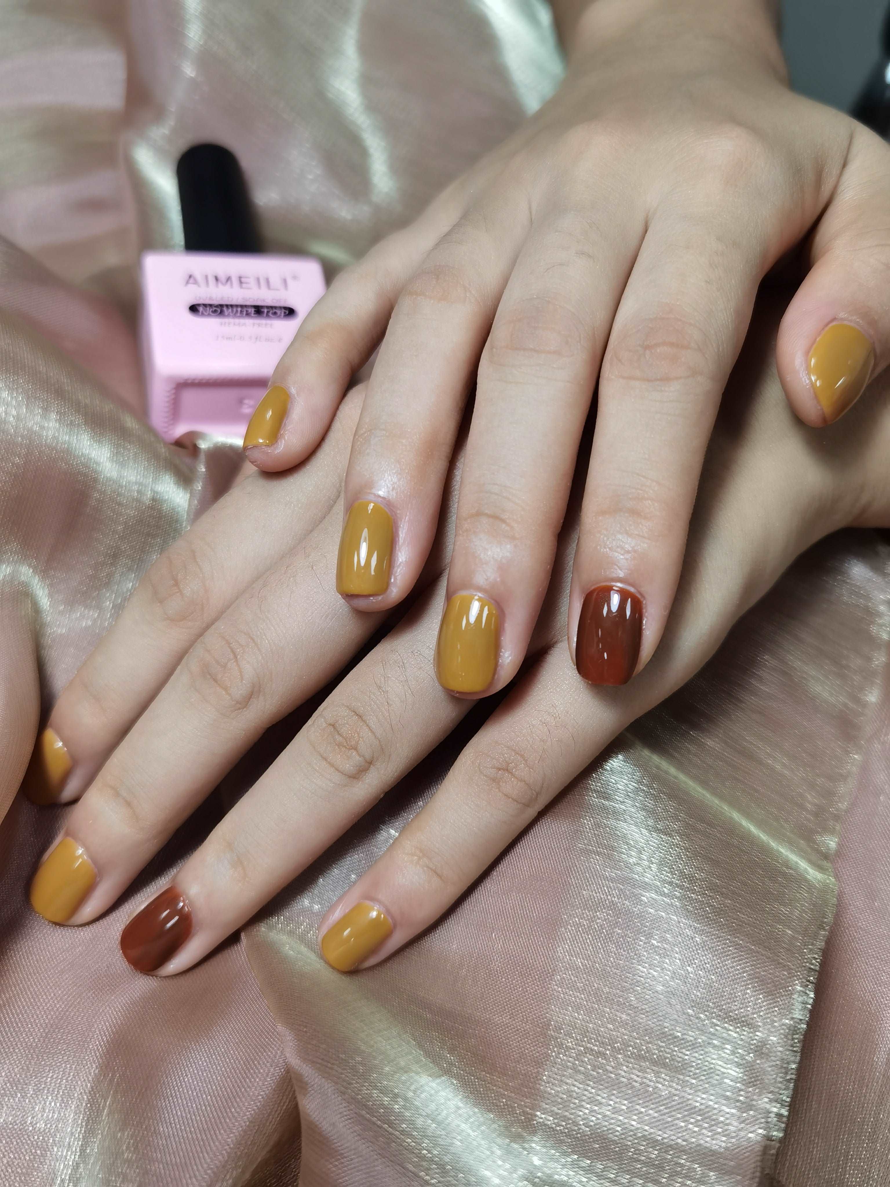 pumpkin nails