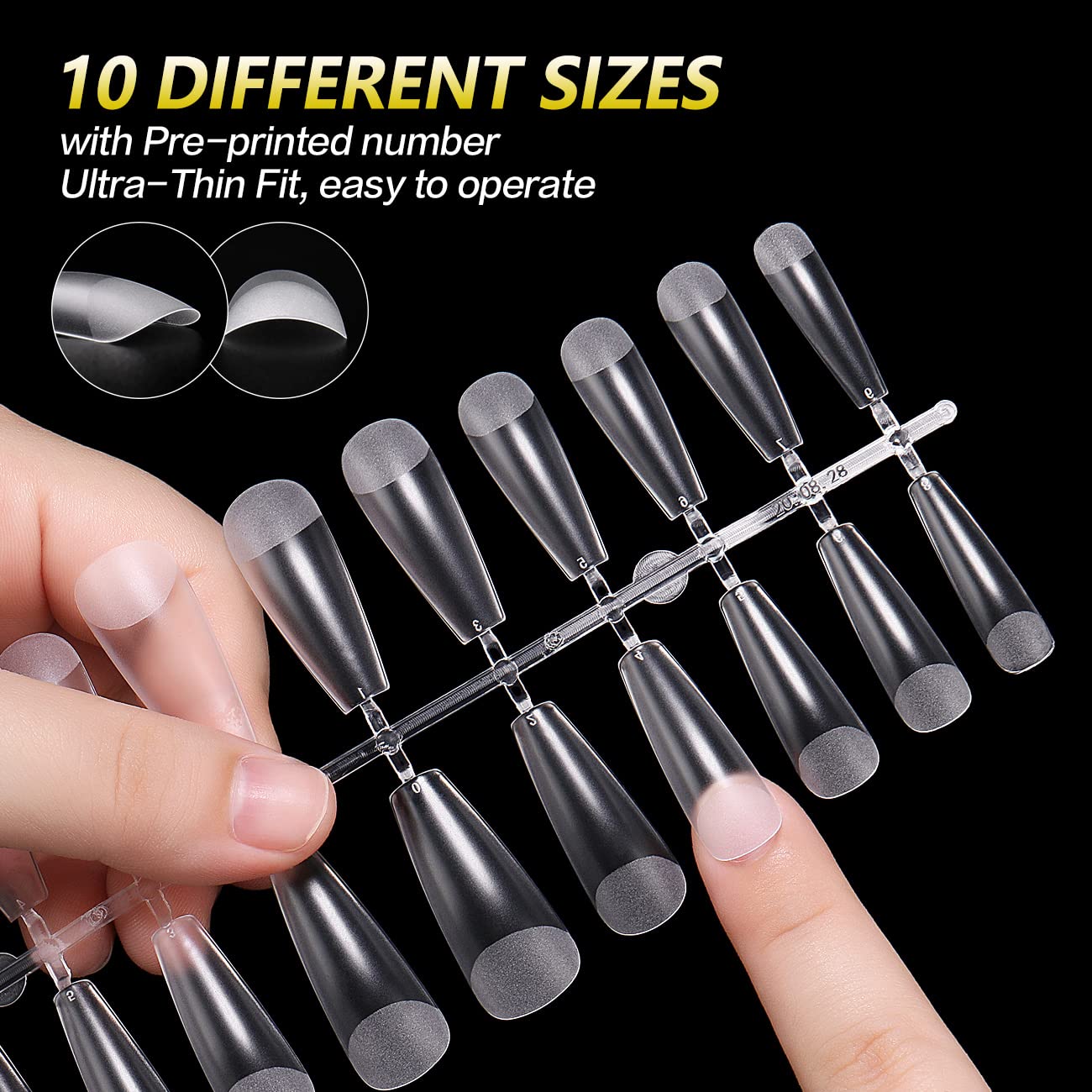 soft gel nail tip