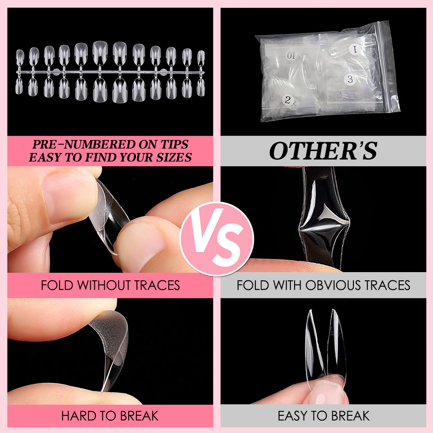best almond nail tips