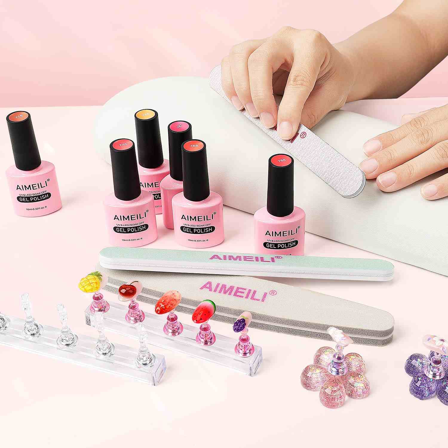 AIMEILI Nail Stand for Press-On Nails LXTJ001