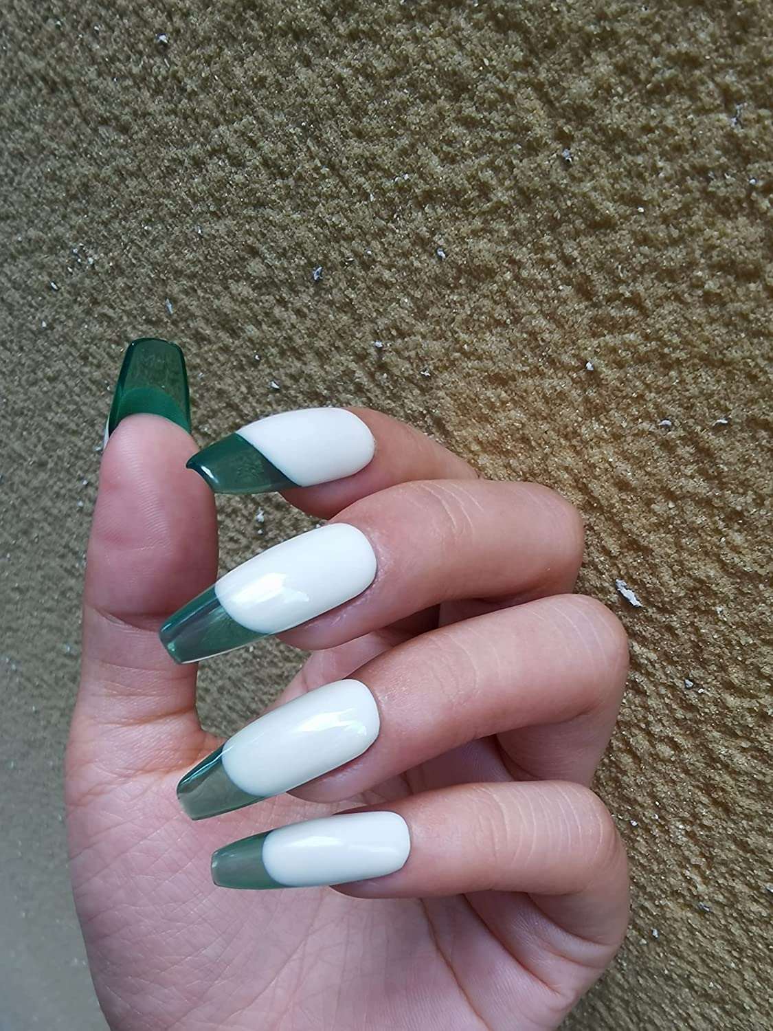 green nail designs