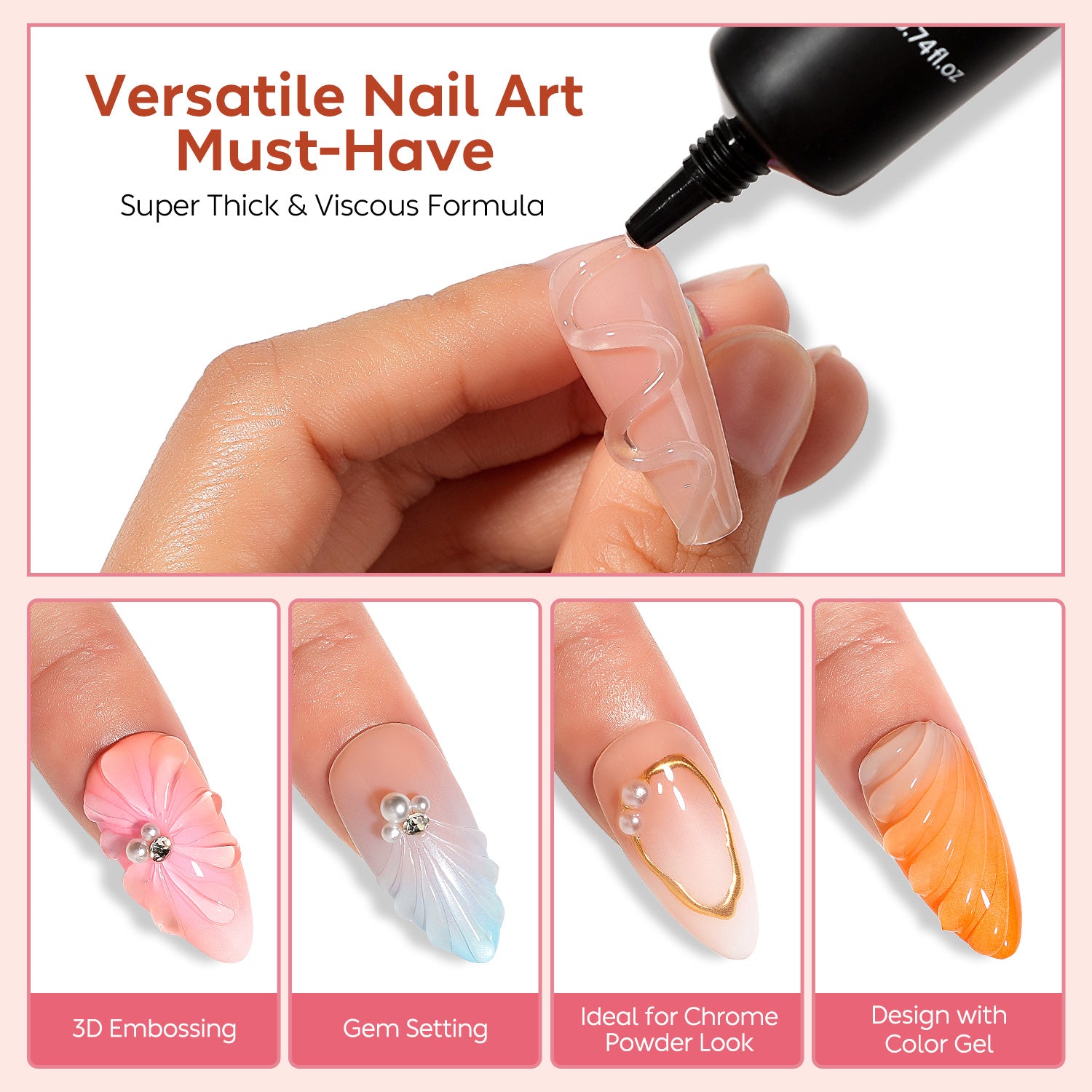 22g 3D Nail Art Gel