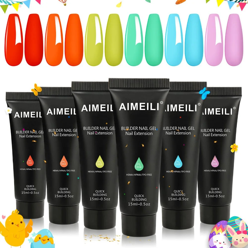 summer color Polygel Nail Kit