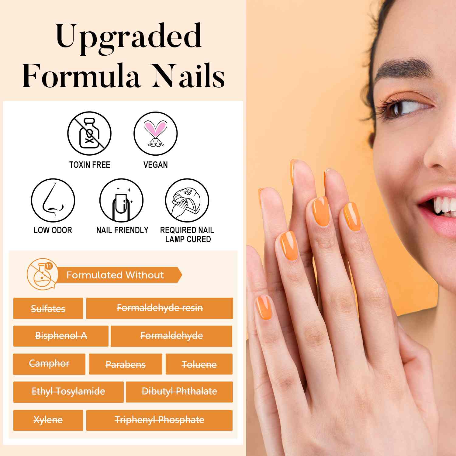 AIMEILI Brown Gel Polish Set 97 – 6 Colors, HEMA & TPO Free