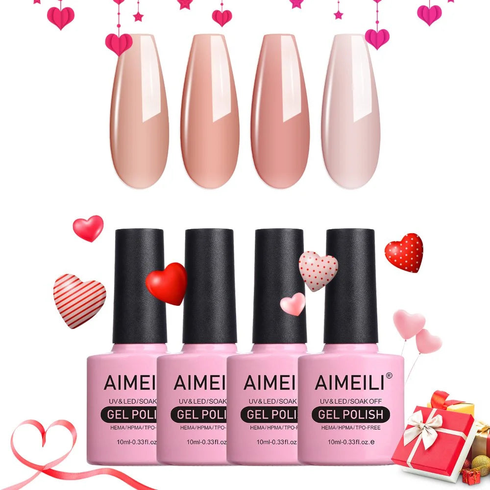 gel nude polish