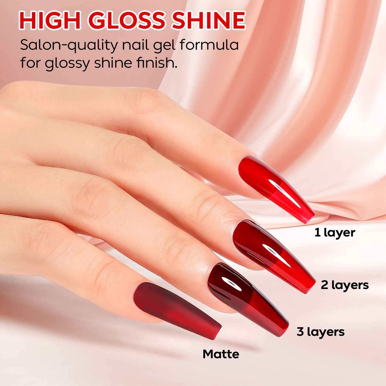 AIMEILI Autumn Glitter Gel Set 110 – 6 Colors, Vegan & Cruelty-Free