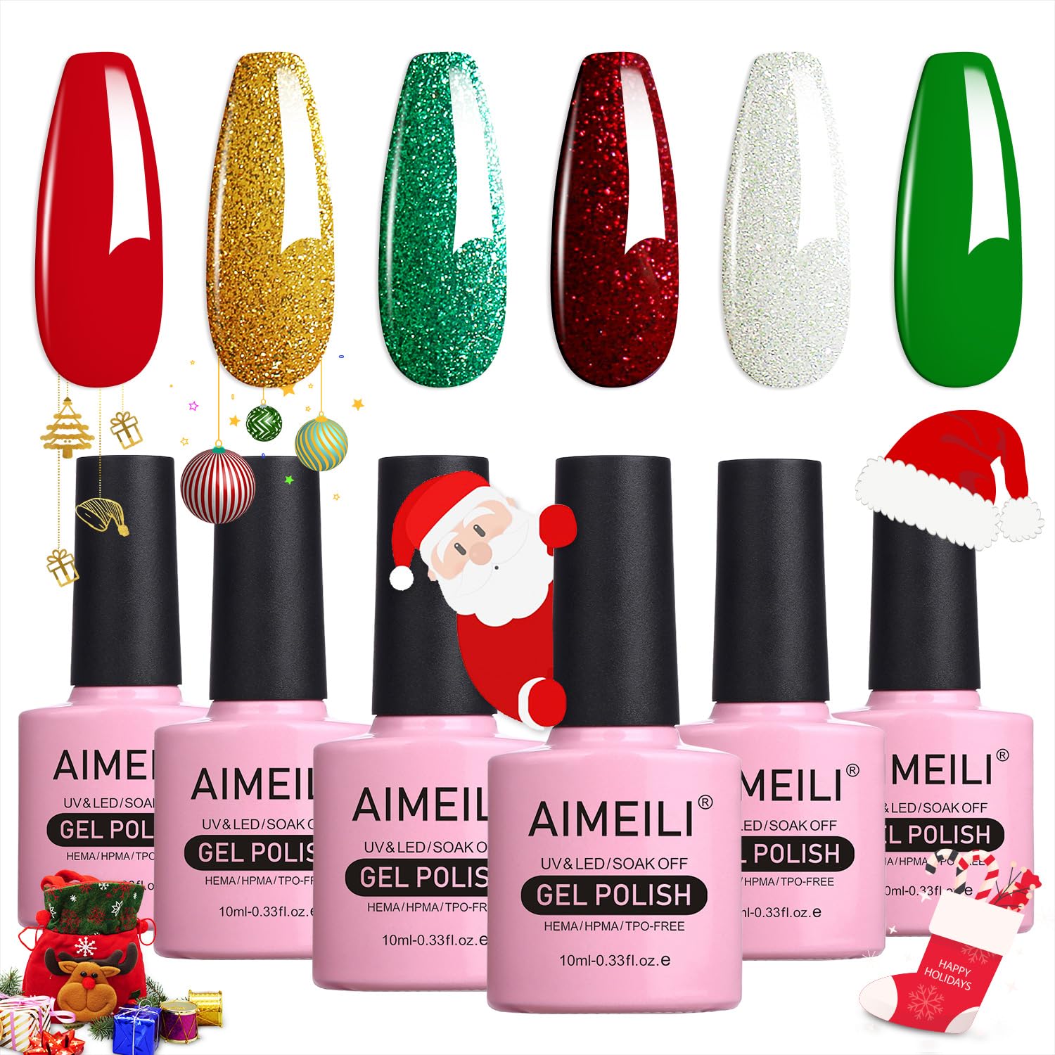 christmas nail kit