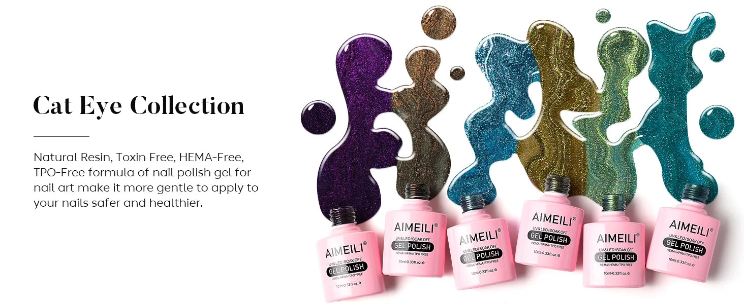 New formula cat eye collection gel polish