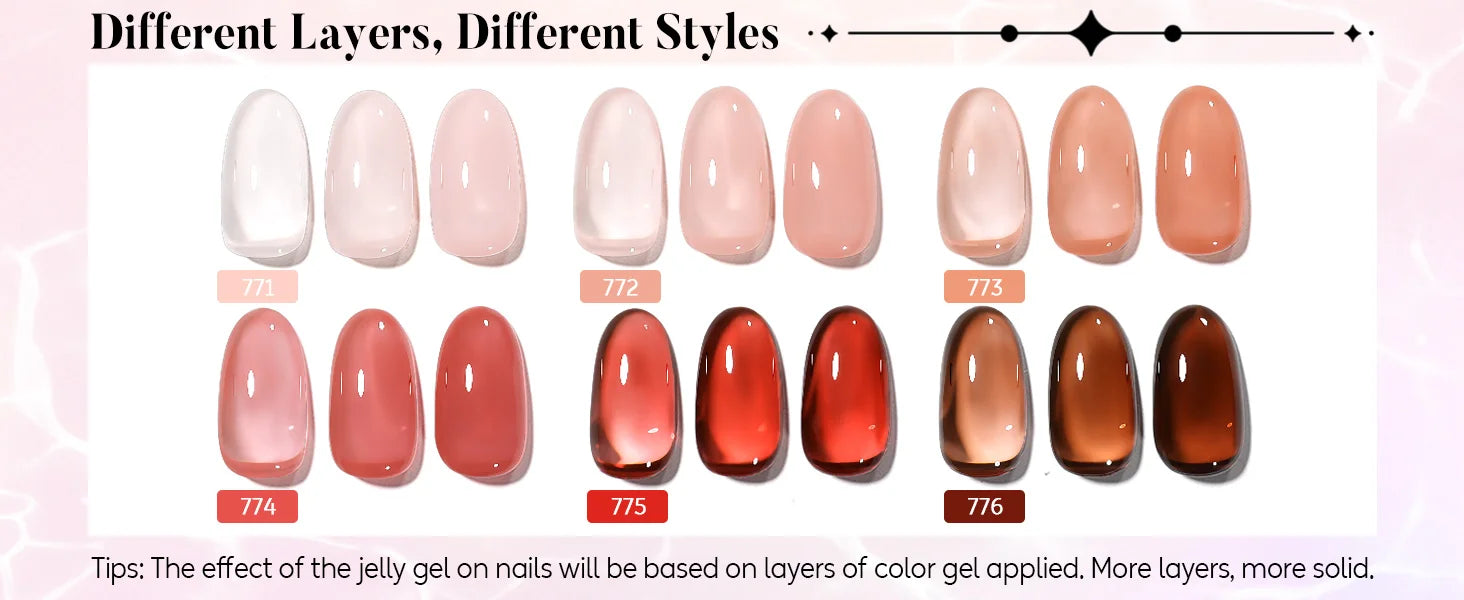 jelly nude nail polish