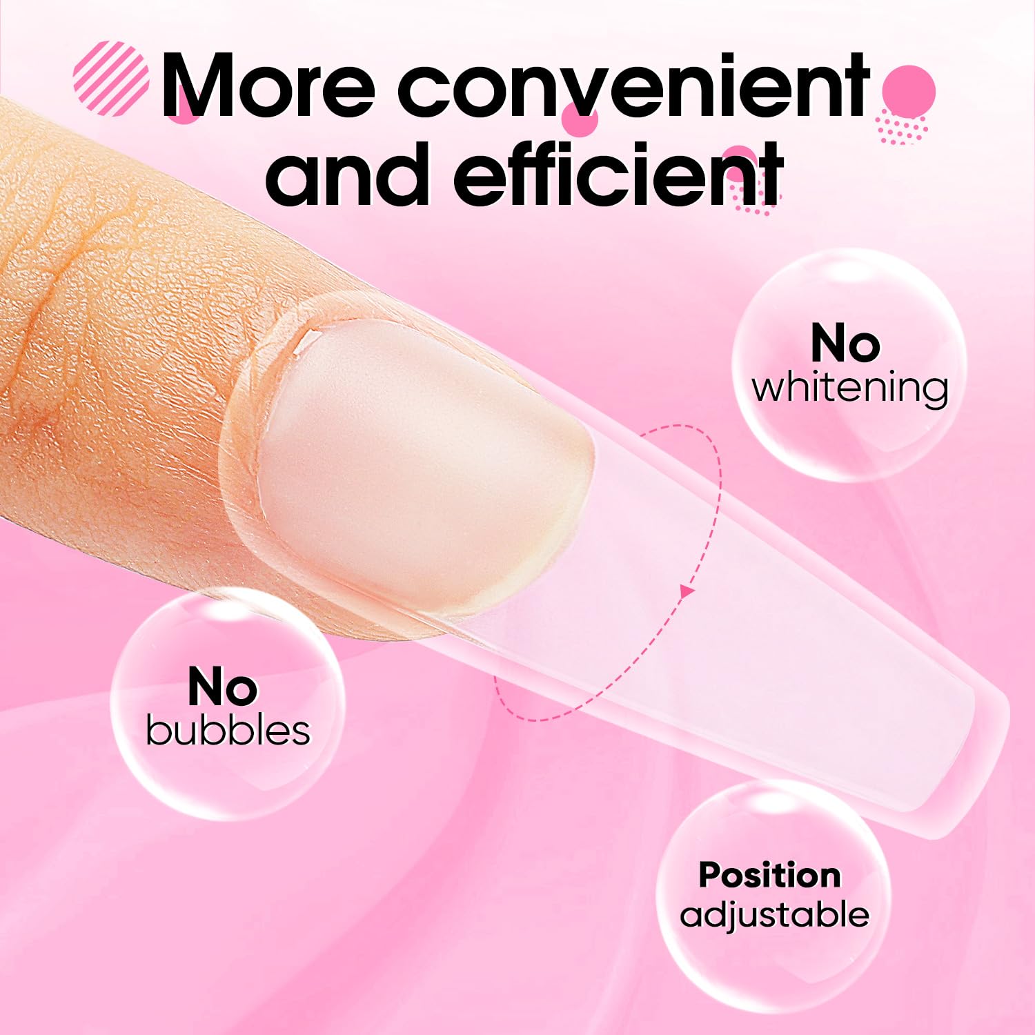 solid nail gel glue