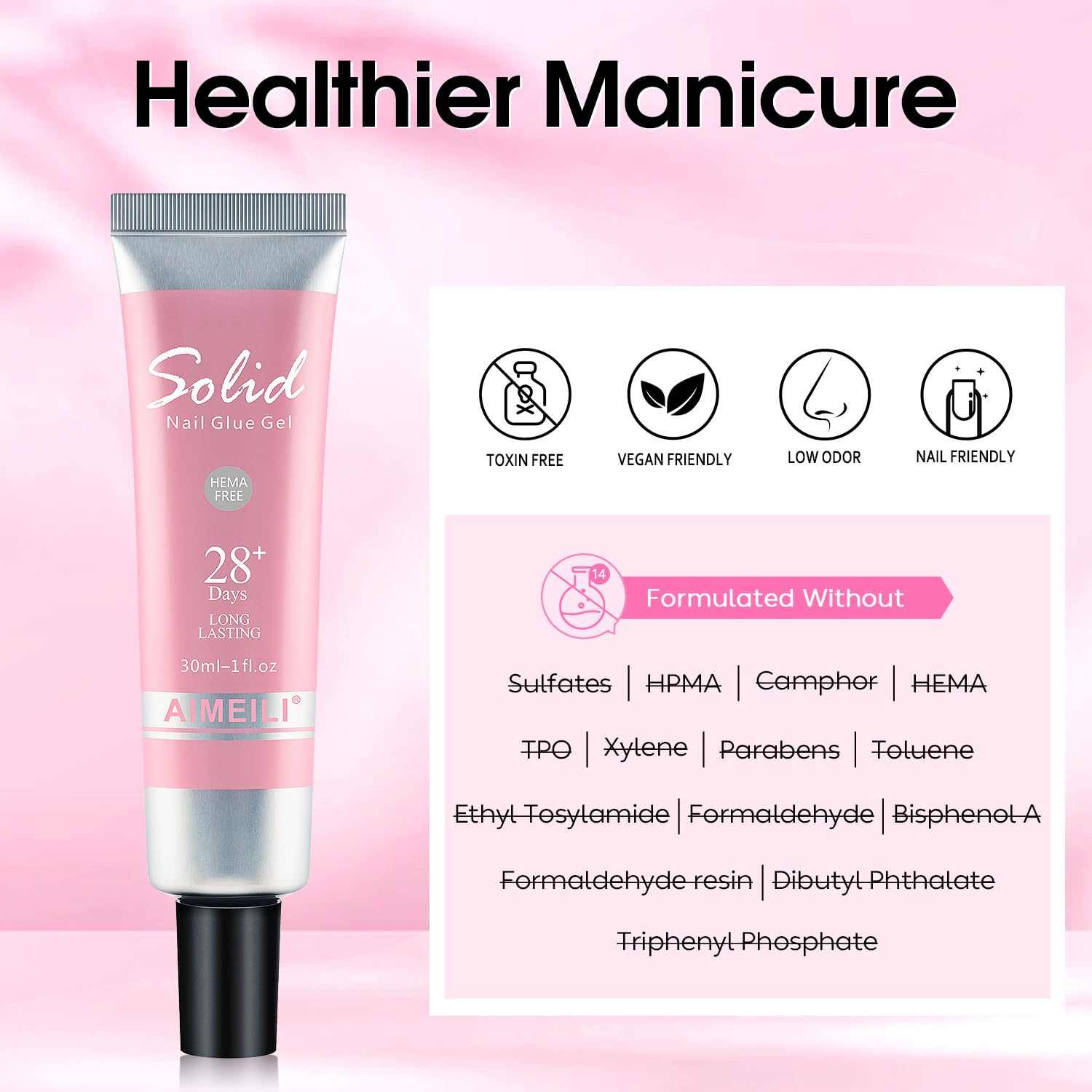 best solid gel nail glue