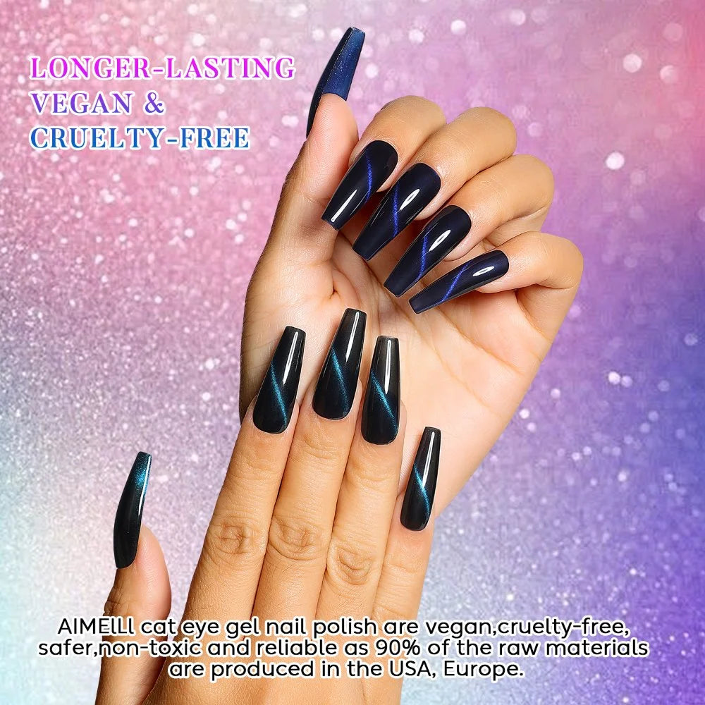 healthy magnetic cat eye gel polish