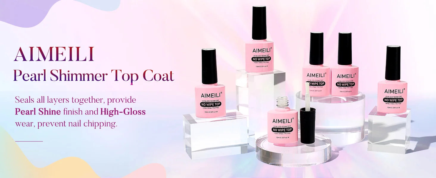 AIMEILI Pearl Shimmer top coat