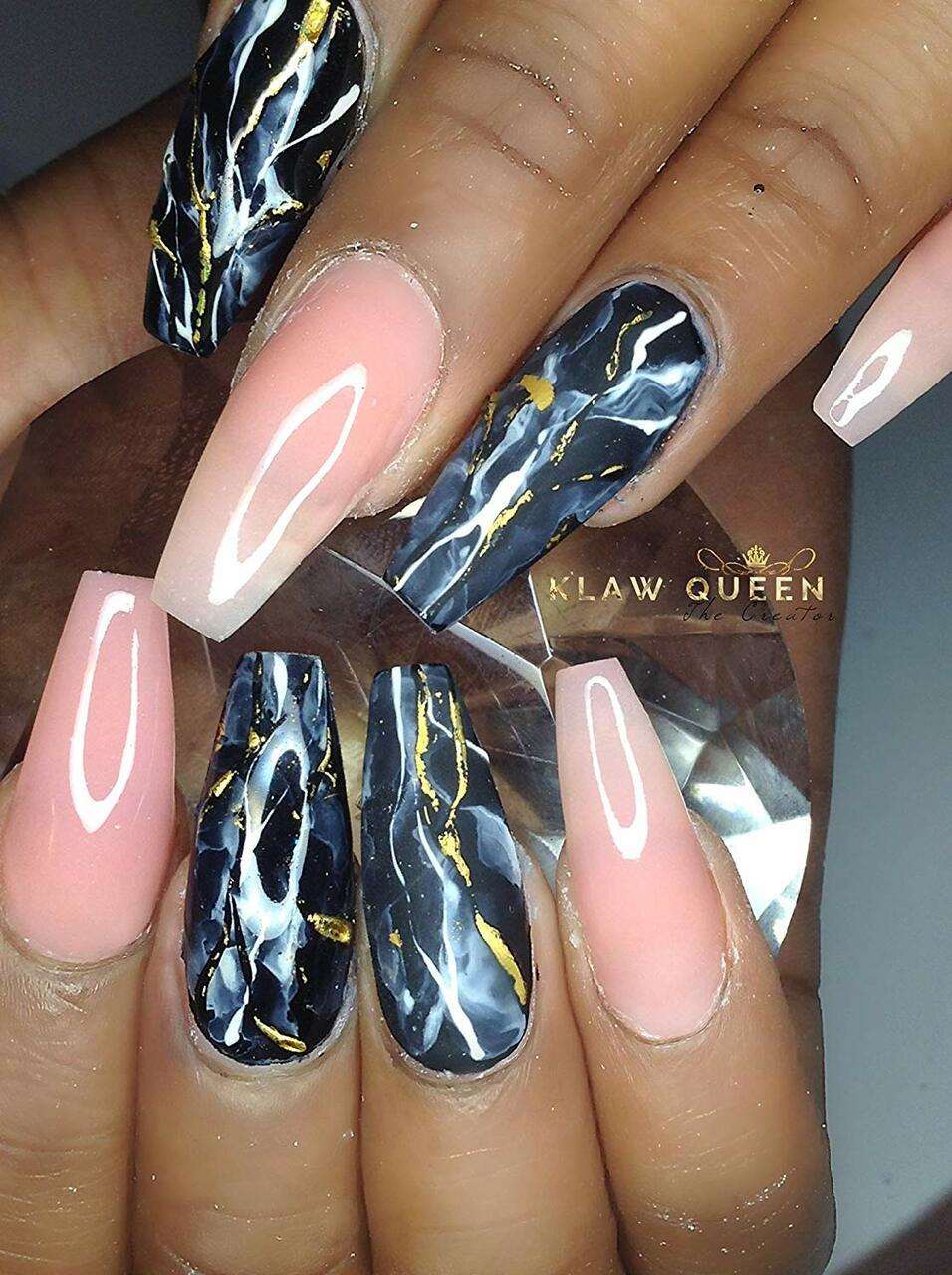 black skin nail polish that suits dark skin