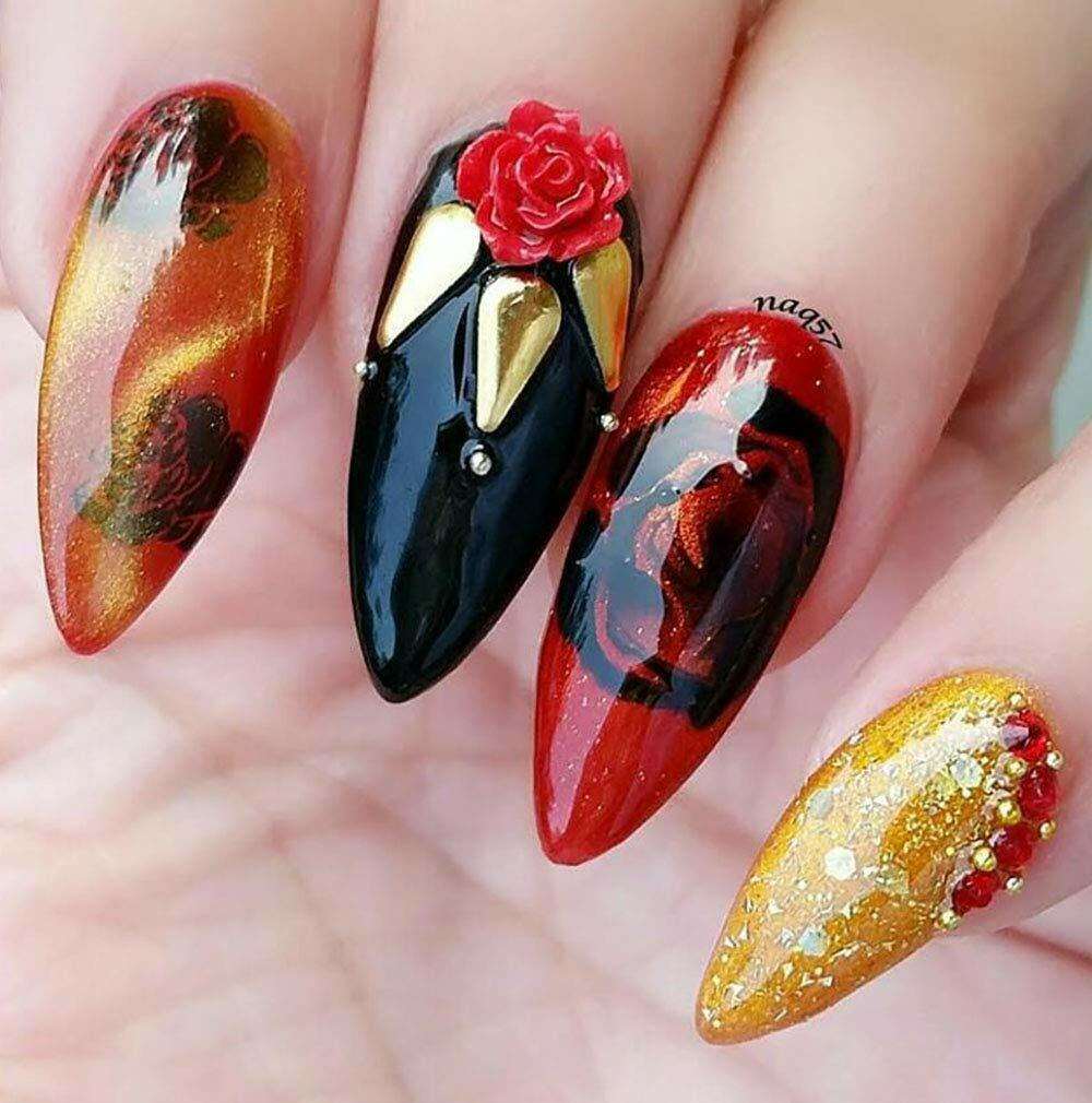 blooming gel rose