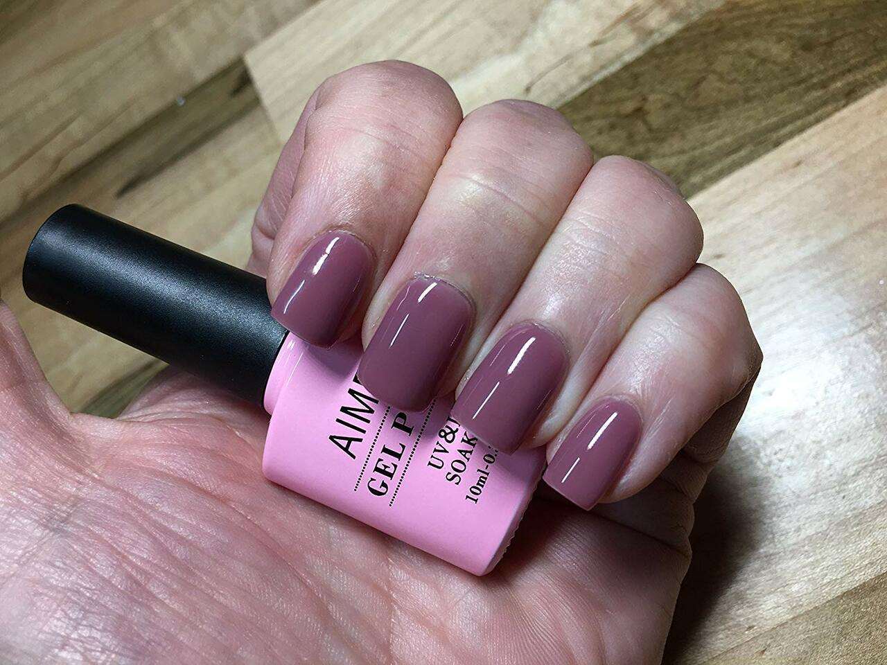 light brown nail ideas