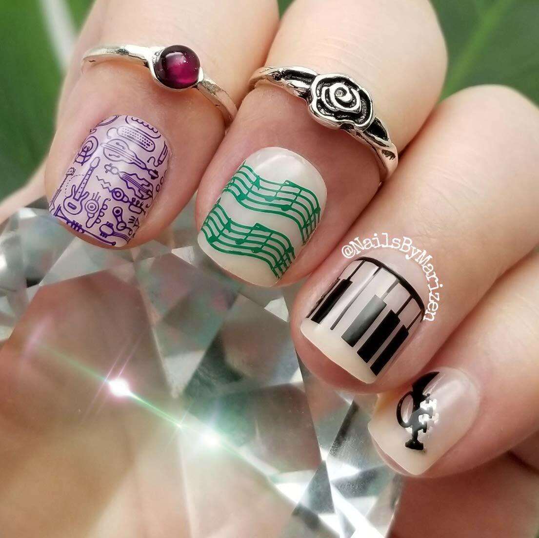 pale pink nail ideas