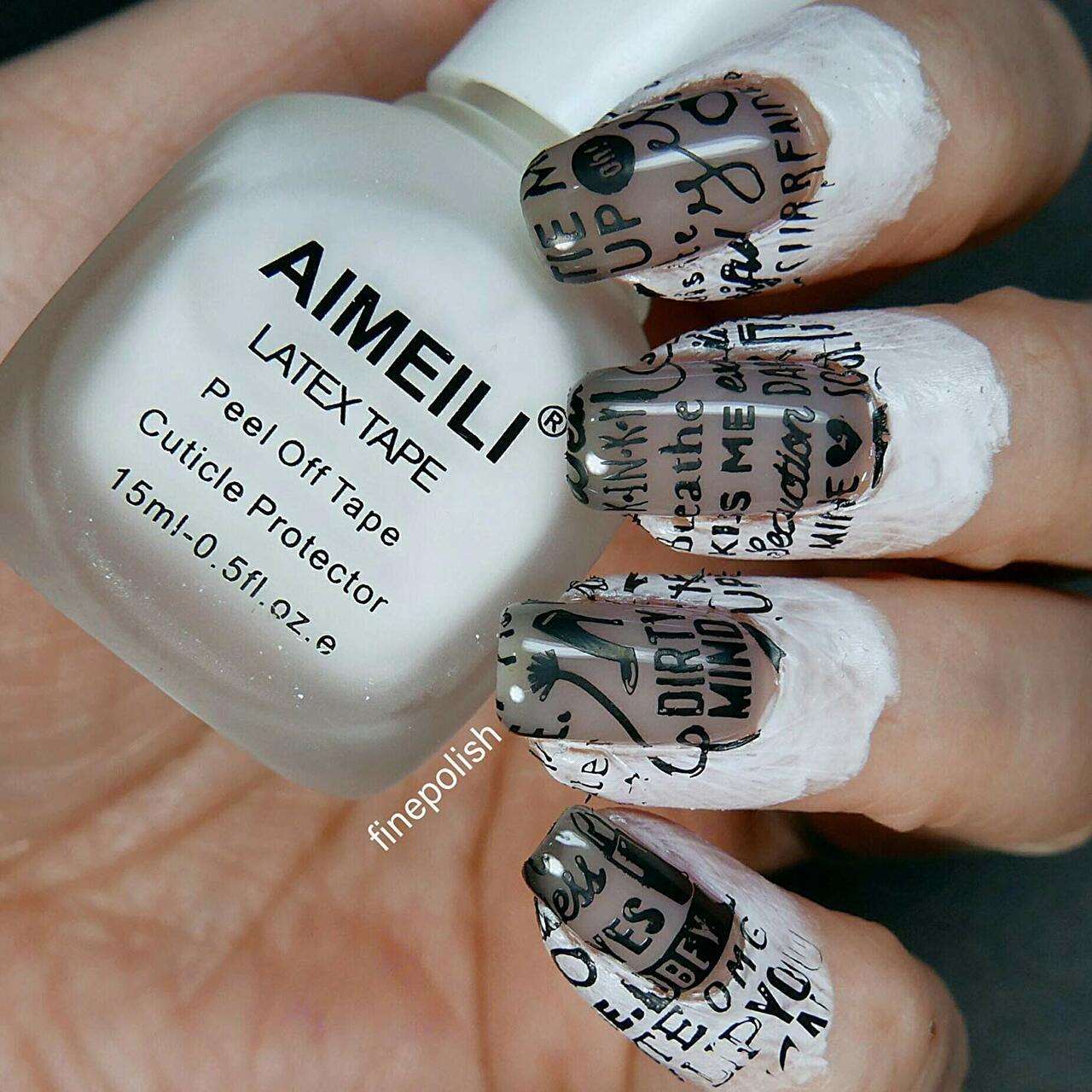 nail latex peel off