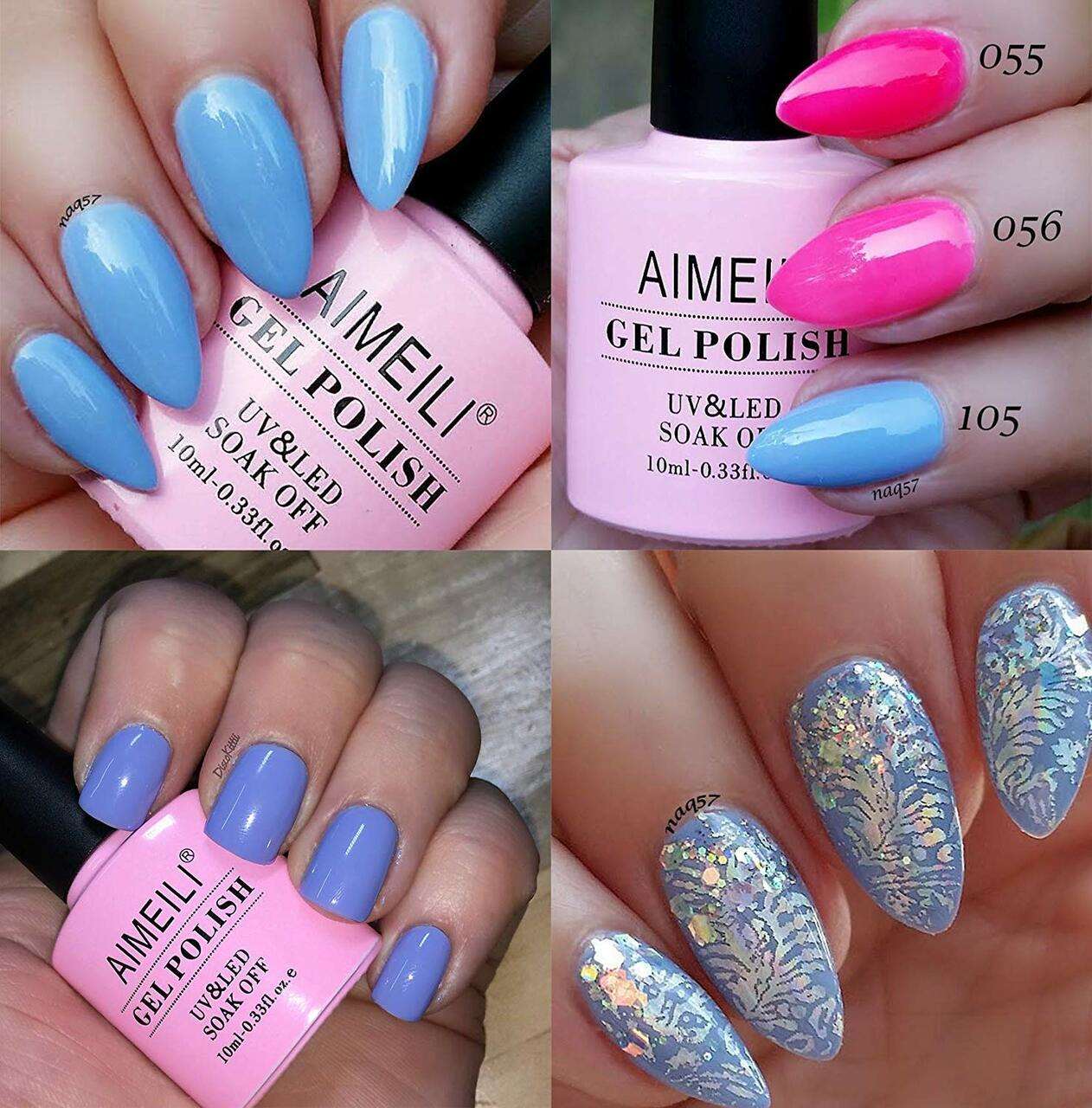 cobalt blue nail polish