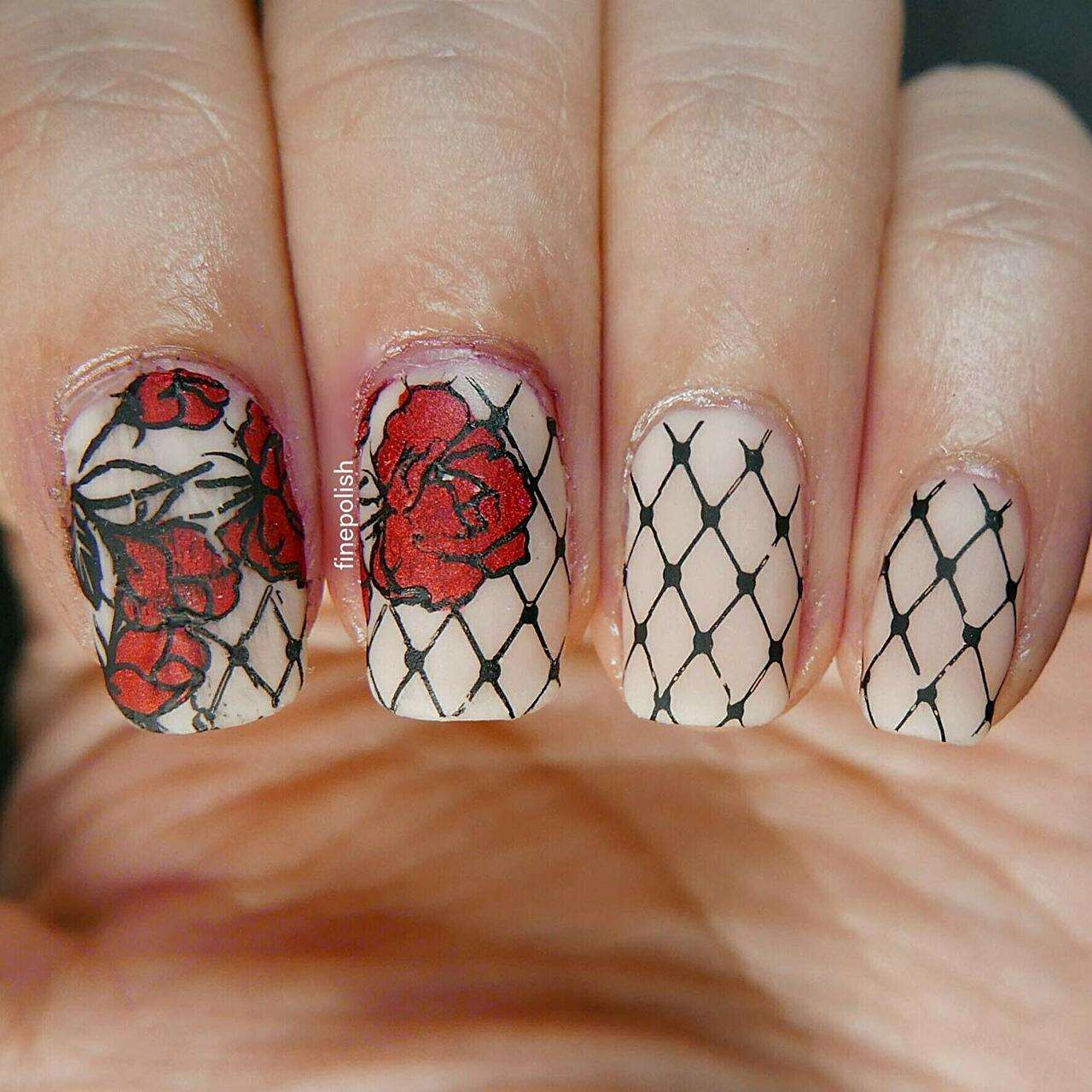 milky nails gel