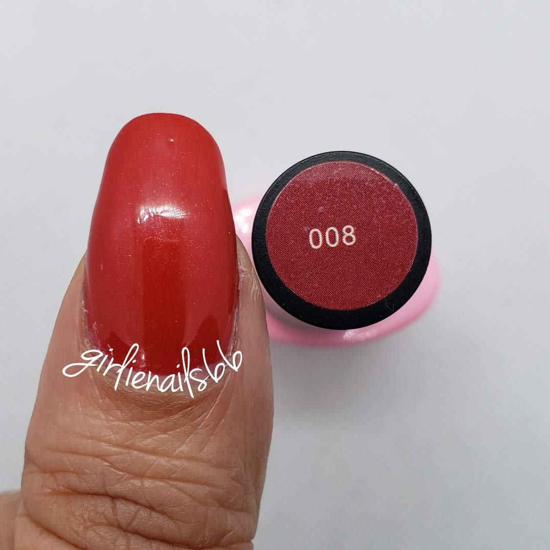 ferrari red gel