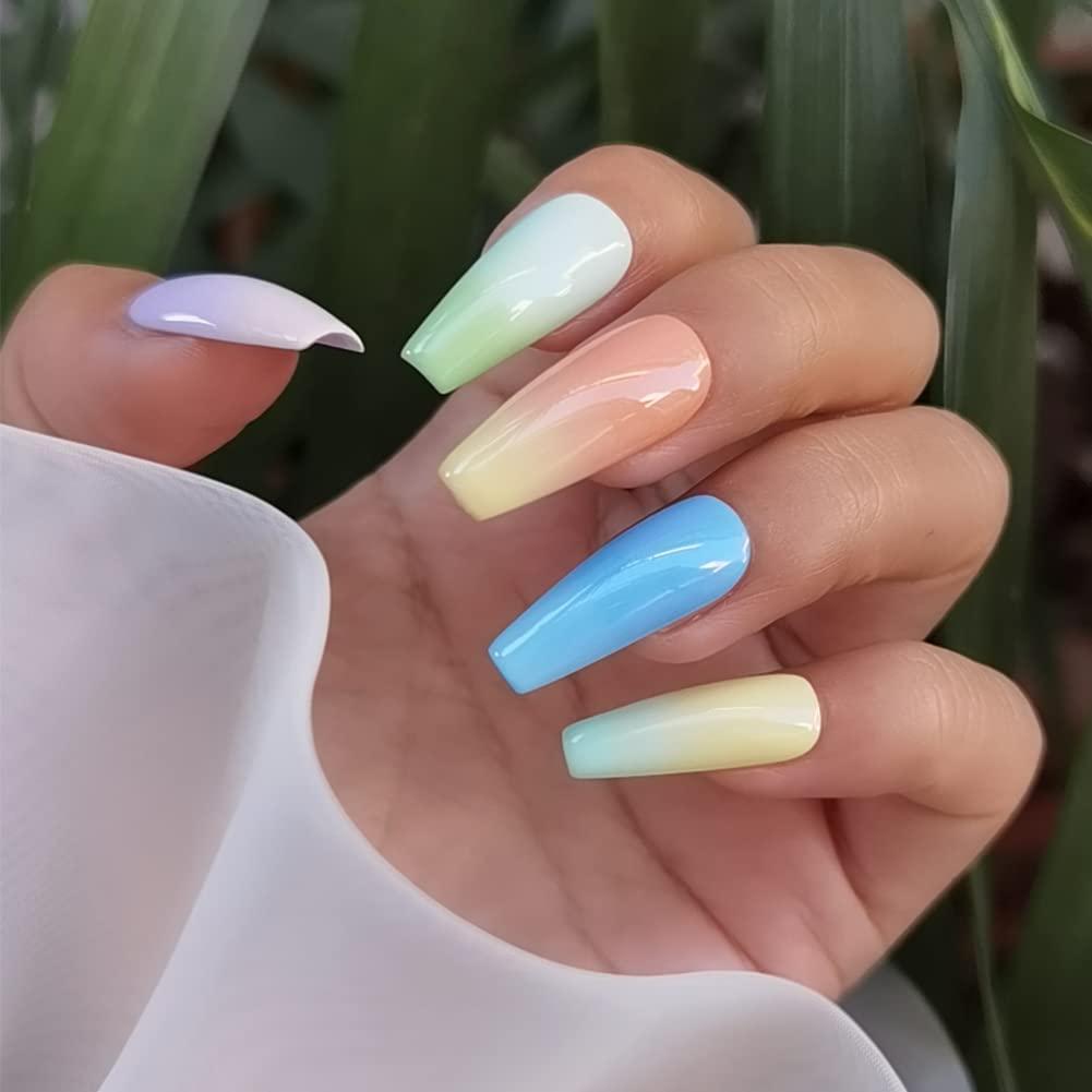 eye catching summer nail designs