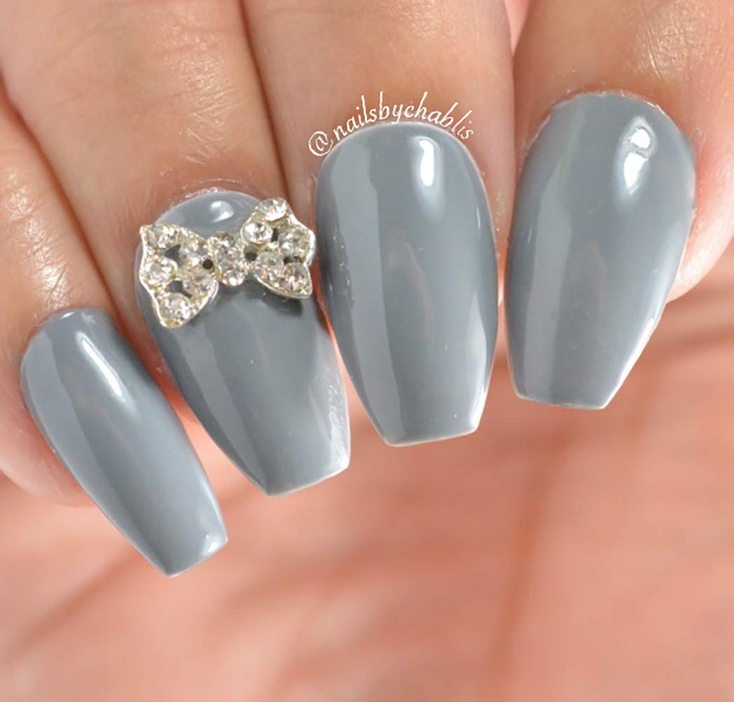 grey nail polish