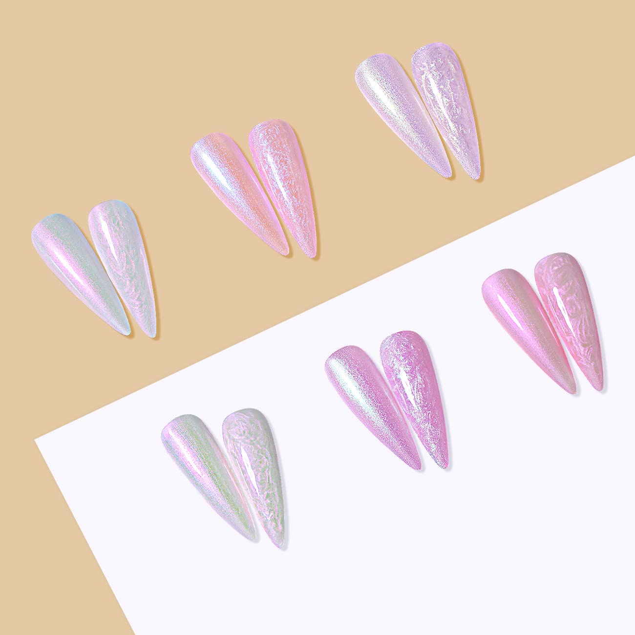 pearl pink nail polish