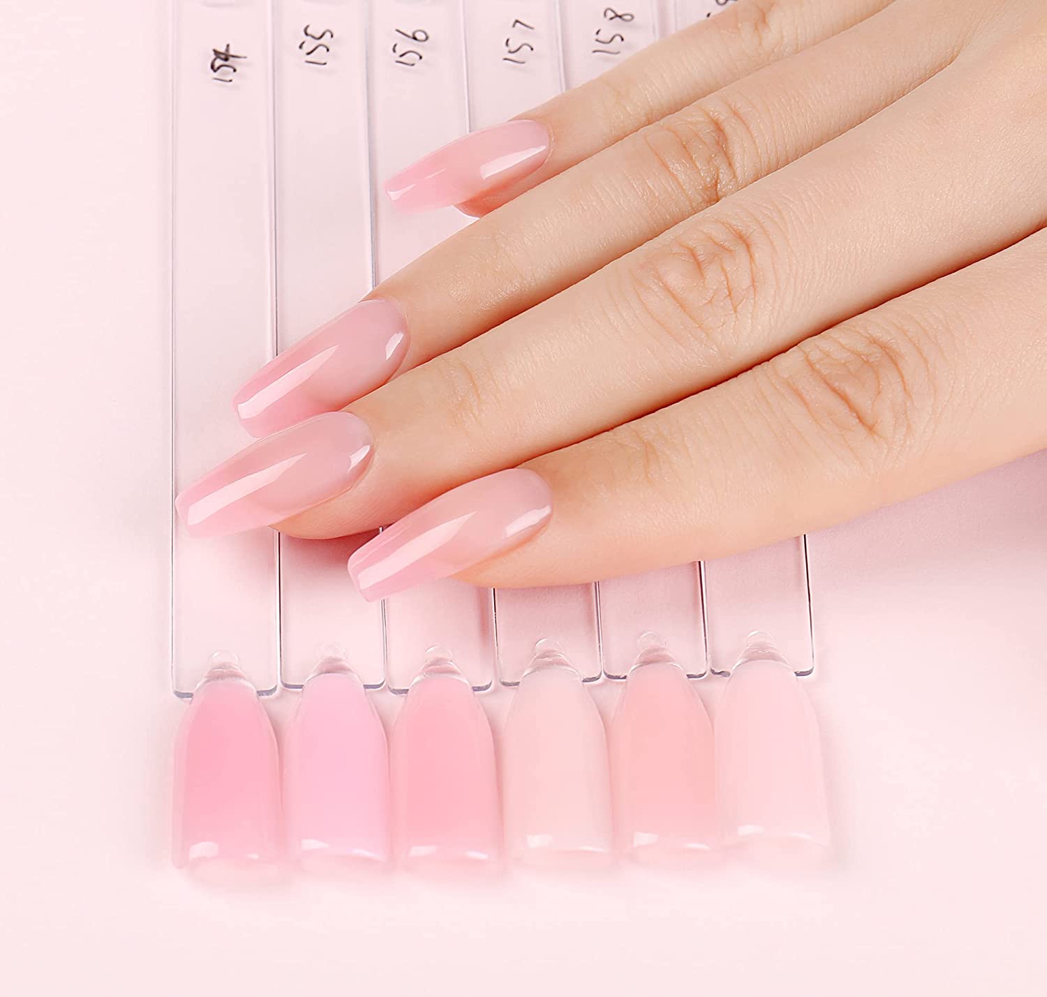 Nude Pink Builder Base Gel Set (Set6-37)