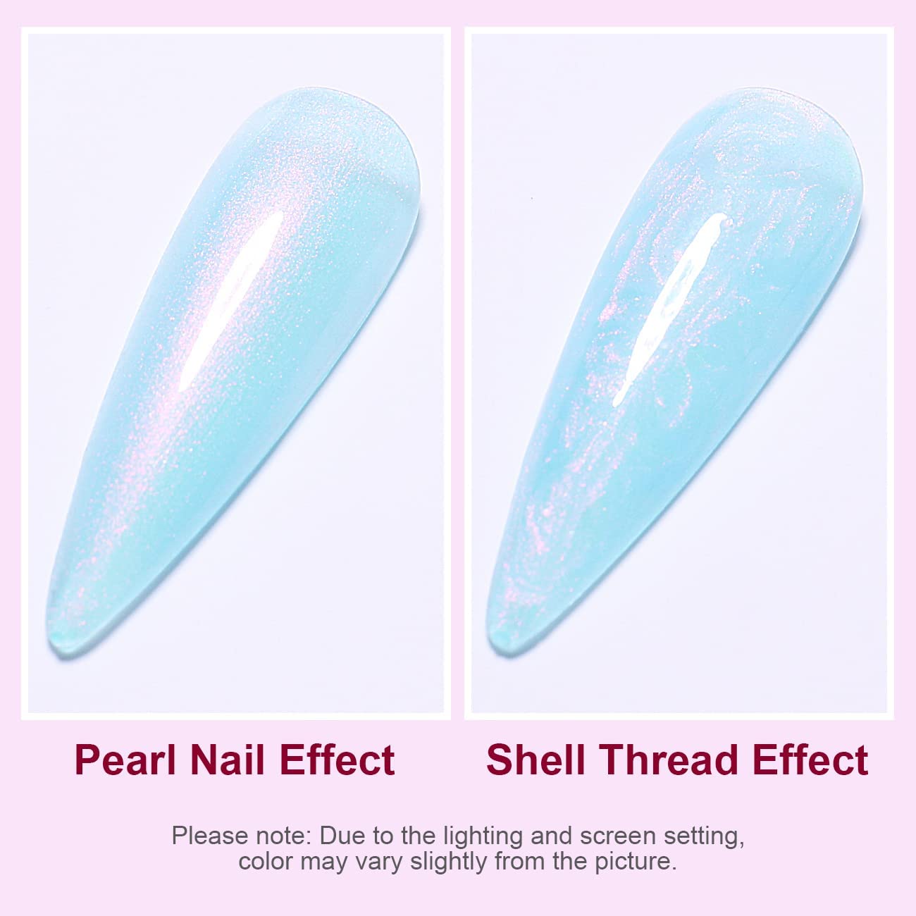 Perlblauer Nagellack (170)