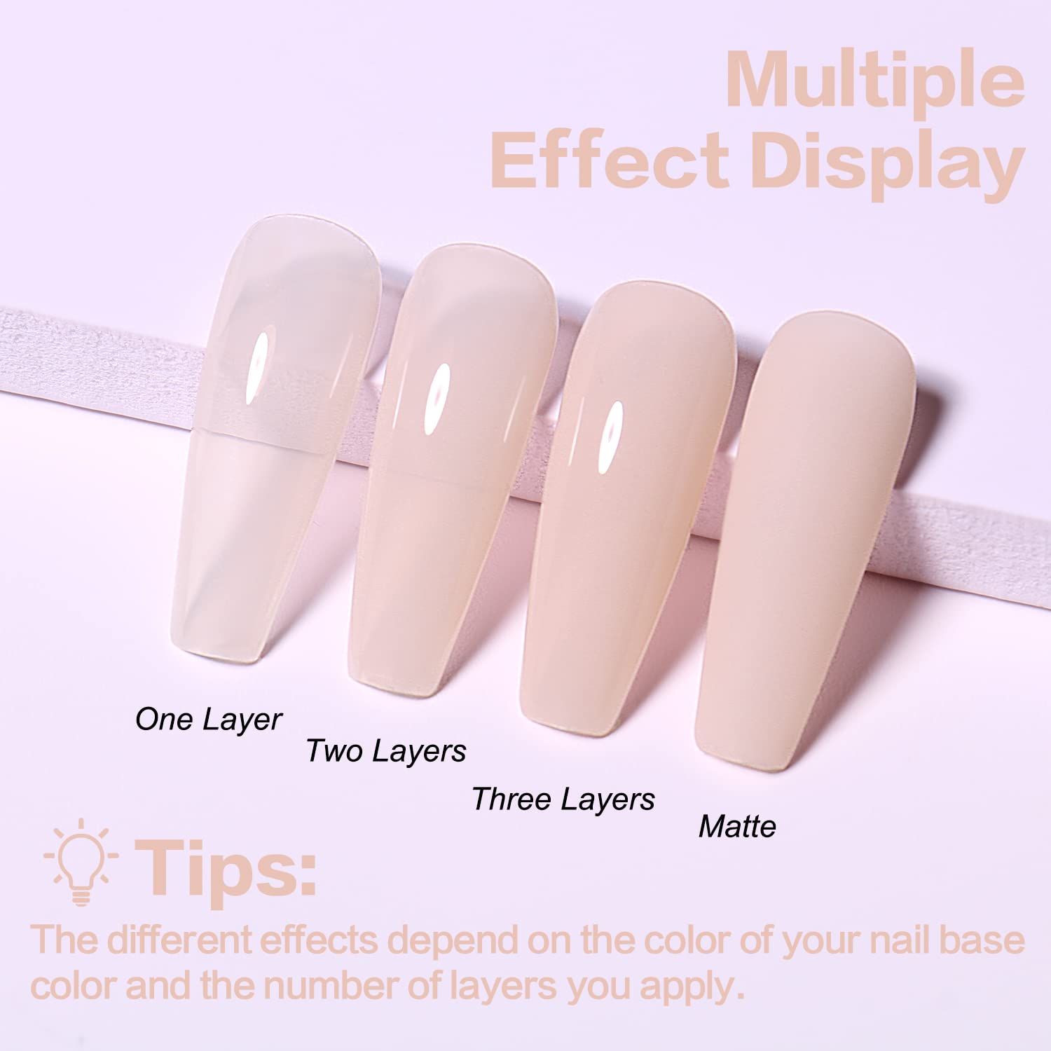 short nude nails