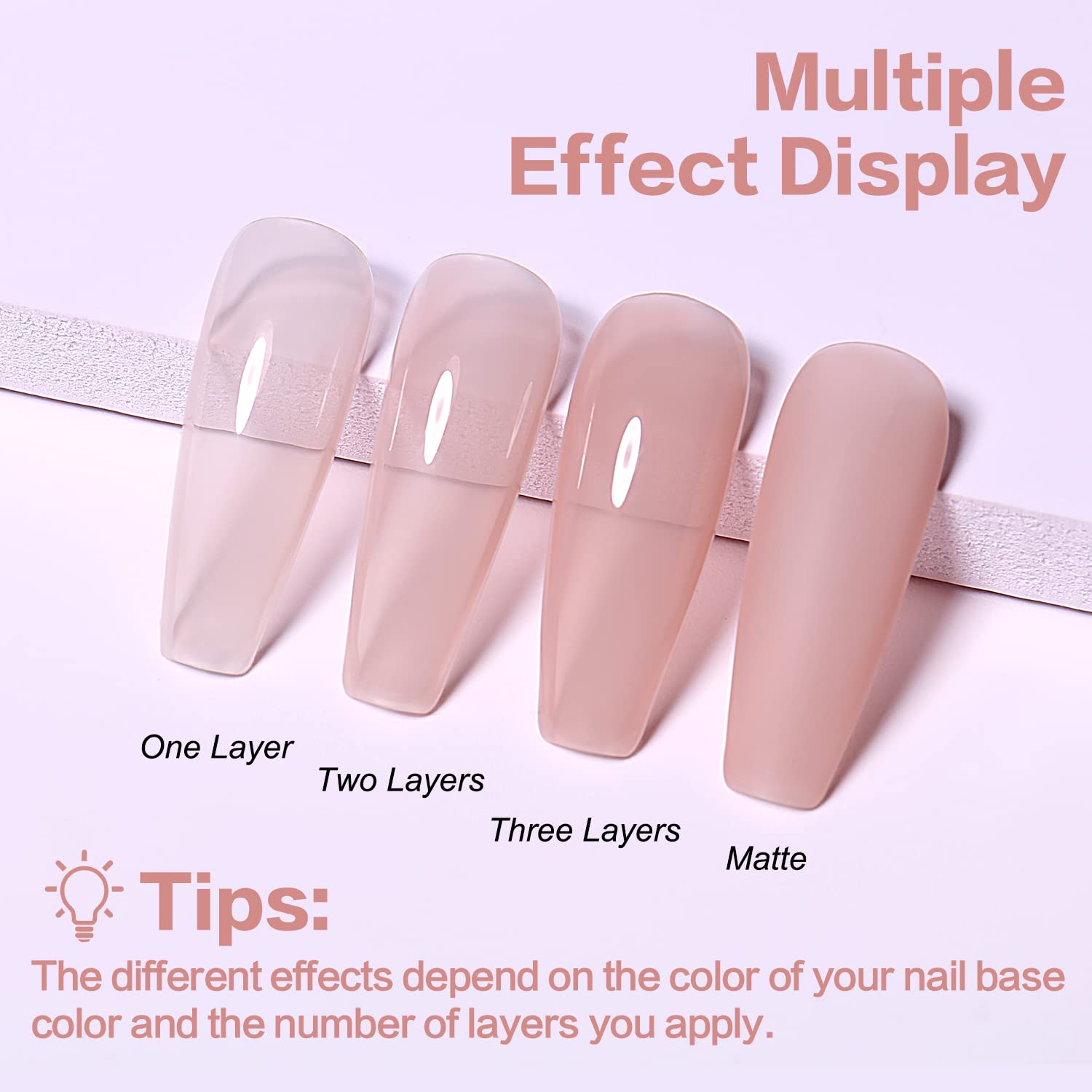 pinky nude nails